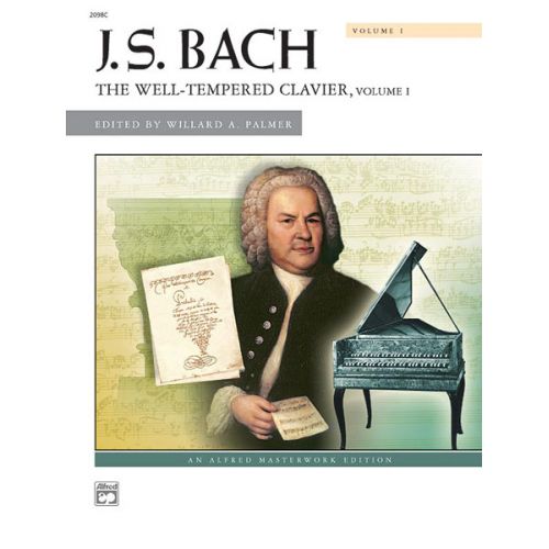 BACH JOHANN SEBASTIAN - WELL TEMPERED CLAVIER 1 - PIANO SOLO
