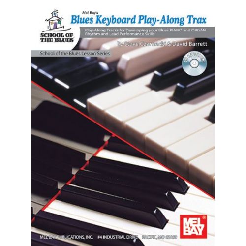 MEL BAY BARRETT DAVID - BLUES KEYBOARD PLAY-ALONG TRAX + CD - KEYBOARD