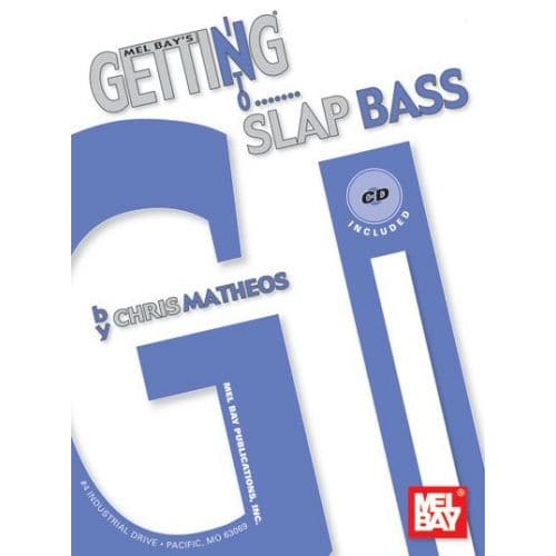  Matheos Chris - Getting Into Slap Bass + Cd - Electric Bass