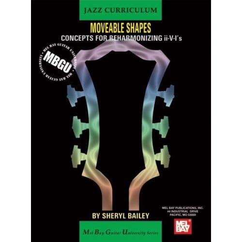 BAILEY SHERYL - JAZZ MOVEABLE SHAPES: CONCEPTS FOR REHARMONIZING II-V-I'S - GUITAR