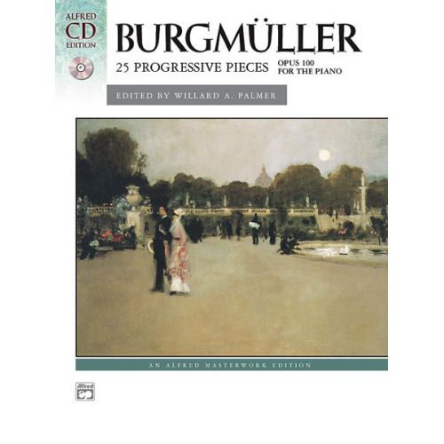  Burgmuller Friedrich - 25 Progressive Pieces + Cd - Piano Solo