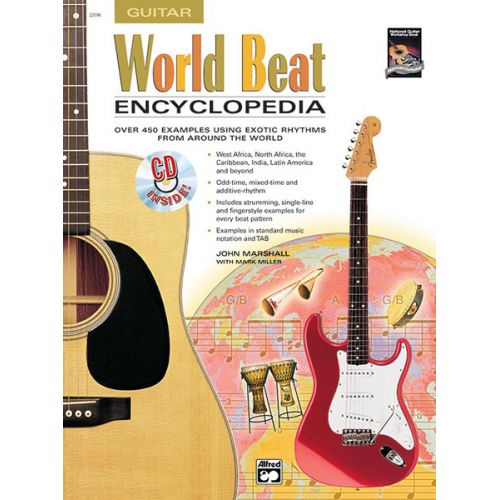 MARSHALL JOHN - WORLD BEAT ENCYCLOPEDIA + CD - GUITAR