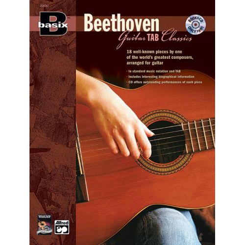  Basix Beethoven For Guitar + Cd - Guitar