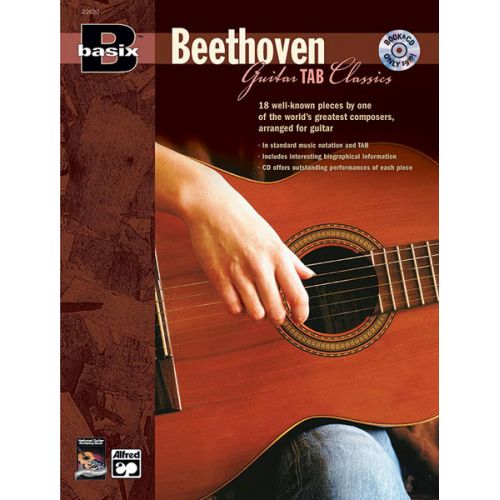 BASIX BEETHOVEN FOR GUITAR + CD - GUITAR