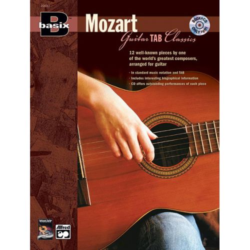 BASIX MOZART FOR GUITAR + CD - GUITAR