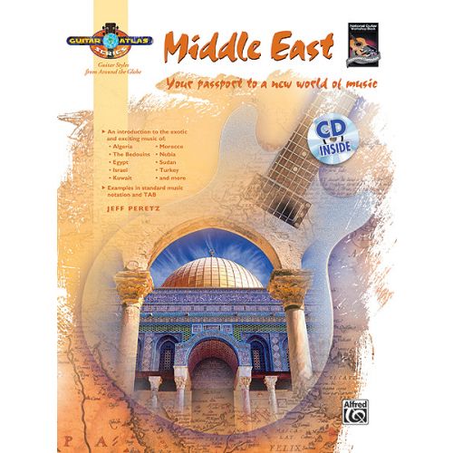 PERETZ JEFF - GUITAR ATLAS - MIDDLE EAST + CD - GUITAR