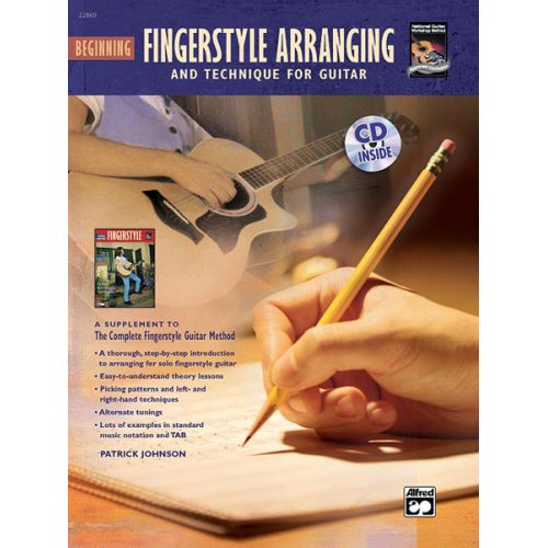 JOHNSON PATRICK - BEGINNING FINGERSTYLE ARRANGING + CD - GUITAR