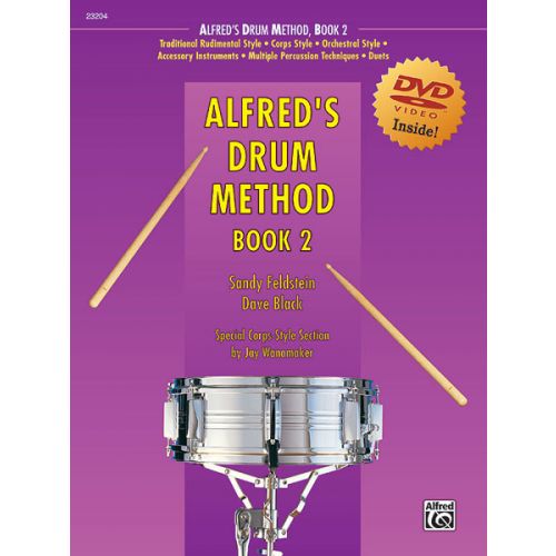  Alfred's Drum Method Vol 2 + Dvd - Drum