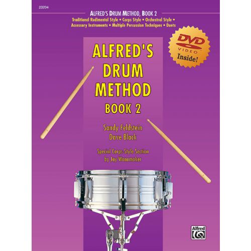 ALFRED'S DRUM METHOD VOL 2 + DVD - DRUM