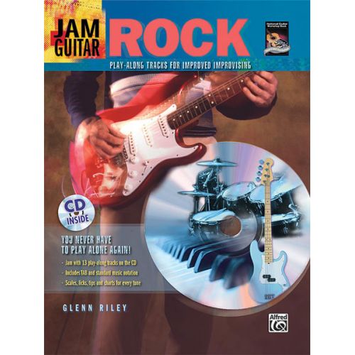 RILEY GLENN - JAM GUITAR - ROCK + CD - GUITAR
