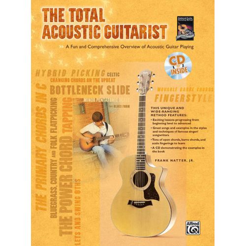 NATTER FRANK JR - TOTAL ACOUSTIC GUITARIST + CD - GUITAR