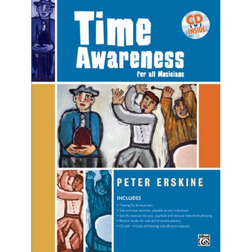 ERSKINE PETER - TIME AWARENESS FOR MUSICIANS + CD - DRUM