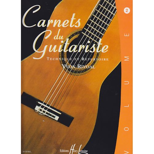 RIVOAL YVON - CARNETS DU GUITARISTE VOL.2