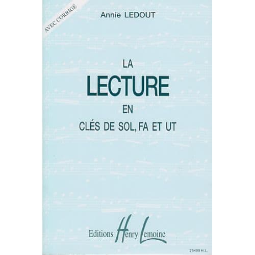 LEDOUT ANNIE - MANUEL DE LECTURE