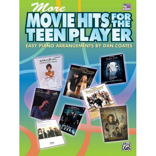COATES DAN - MORE MOVIE HITS FOR THE TEEN PLAYER - PIANO SOLO