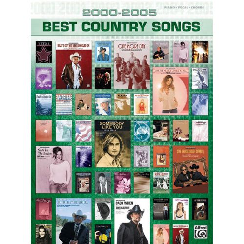 BEST COUNTRY SONGS 2000-2005 - PVG