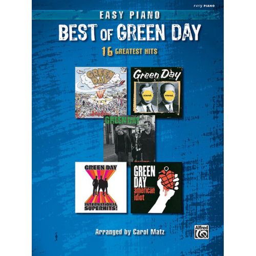 GREEN DAY - BEST OF - PIANO SOLO