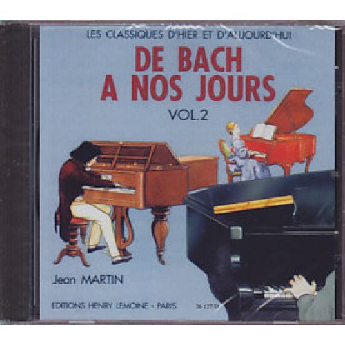 HERVE C. / POUILLARD J. - DE BACH À NOS JOURS VOL.2 - PIANO - CD SEUL