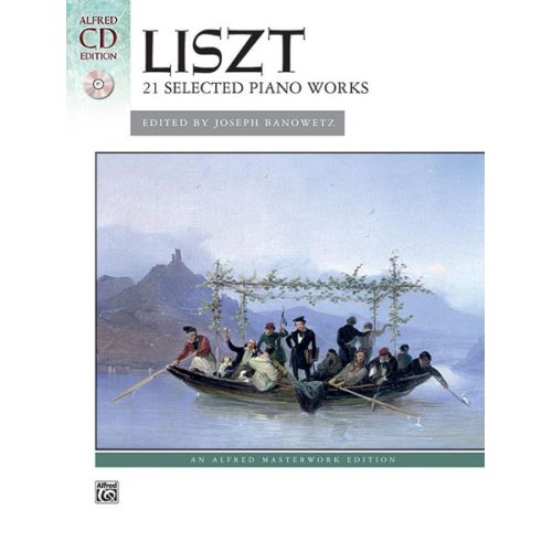  Liszt Franz - 21 Selected Piano Works + Cd - Piano Solo