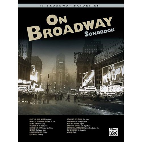 ON BROADWAY SONGBOOK + CD - PVG
