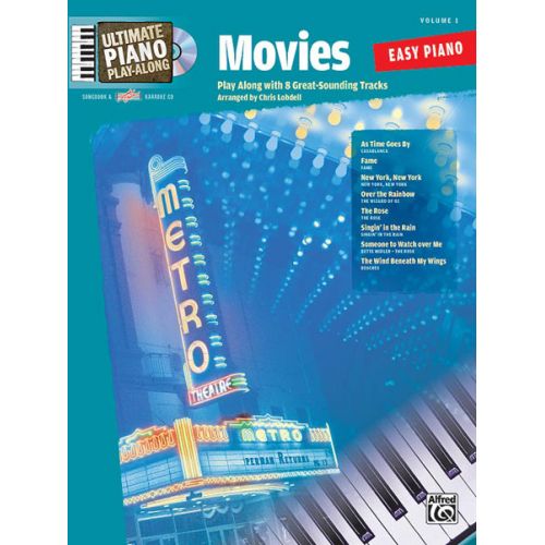 LOBDELL CHRIS - ULTIMATE PIANO PLAYALONG - MOVIES - PIANO SOLO