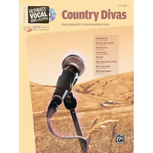 COUNTRY DIVAS + CD - VOICE