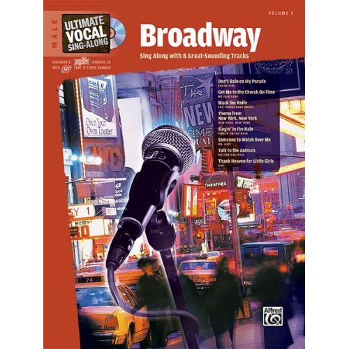 ALFRED PUBLISHING BROADWAY + CD - VOICE