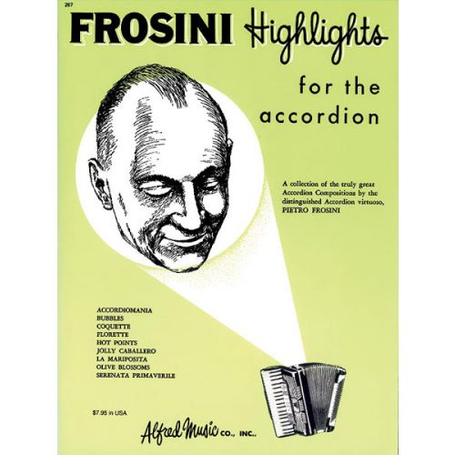 ALFRED PUBLISHING PALMER BILL AND HUGHES ED - FROSINI HIGHLIGHT - ACCORDION