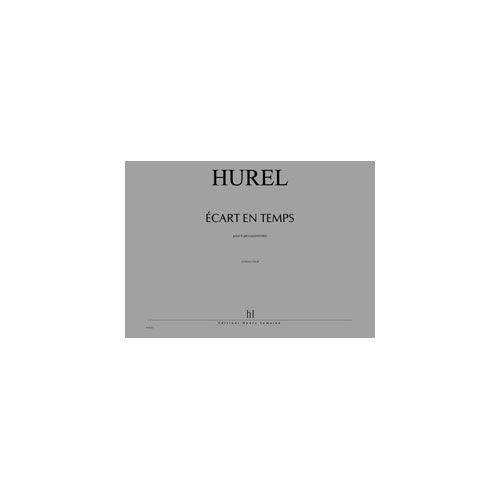 JOBERT HUREL PHILIPPE - ECART EN TEMPS - 6 PERCUSSIONS