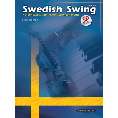 SJOGREN SVEN - SWEDISH SWING + CD - STRING QUARTET ,TRIO