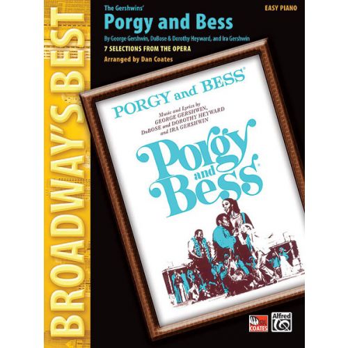 COATES DAN - BROADWAY'S BEST: PORGY AND BESS - PIANO SOLO