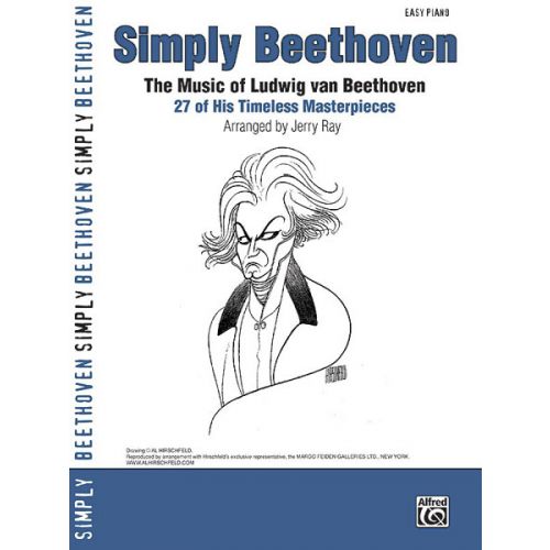 ALFRED PUBLISHING BEETHOVEN LUDWIG VAN - SIMPLY - PIANO SOLO