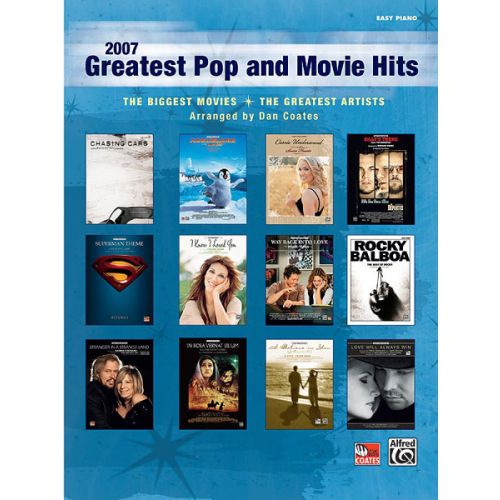 COATES DAN - 2007 GREATEST POP AND MOVIE HITS - PIANO SOLO