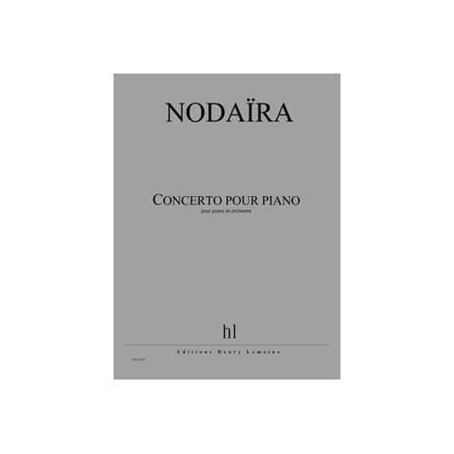 NODAIRA ICHIRO - CONCERTO POUR PIANO - PIANO ET ORCHESTRE