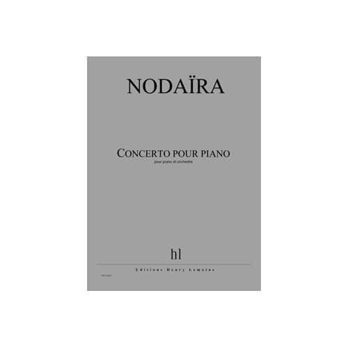 NODAIRA - CONCERTO POUR PIANO - PIANO ET ORCHESTRE