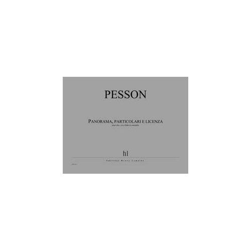 JOBERT Pesson - Panorama,Picolari E Licenza - Alto, Voix D