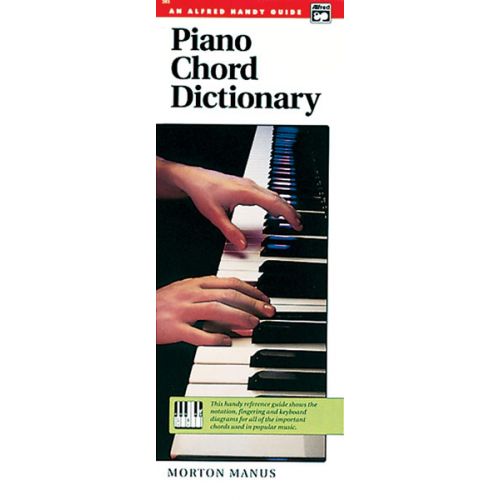 ALFRED PUBLISHING MANUS MORTON - PIANO CHORD DICTIONARY HANDY GUIDE - PIANO