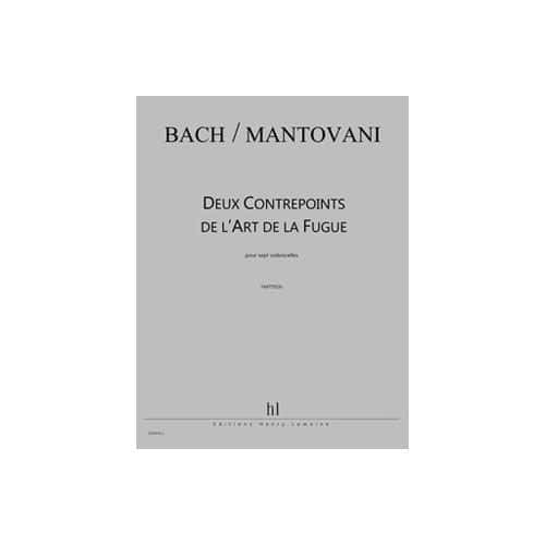  Mantovani Bruno / Bach Johann Sebastian - Contrepoints De L'art De La Fugue (2) - 7 Violoncelles
