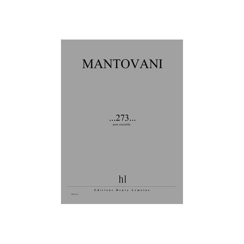 JOBERT MANTOVANI BRUNO - ...273... - ENSEMBLE (17 MUSICIENS)