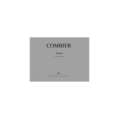 COMBIER JEROME - GONE - ENSEMBLE ET ELECTRONIQUE