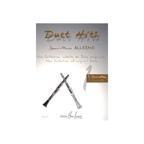 ALLERME JEAN-MARC - DUET HITS - 2 CLARINETTES