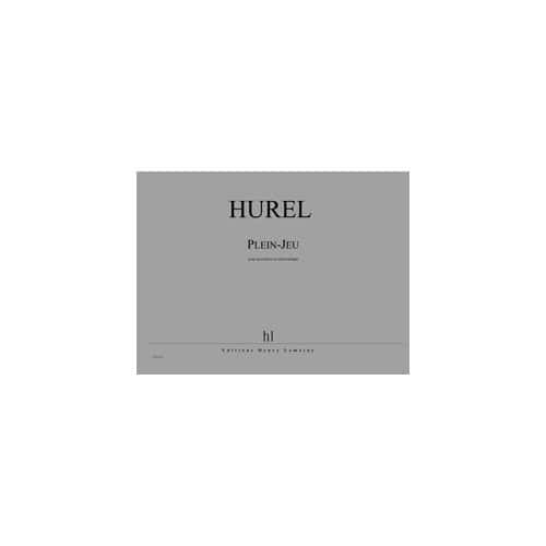  Hurel Philippe - Plein-jeu - Accordeon Et Electronique