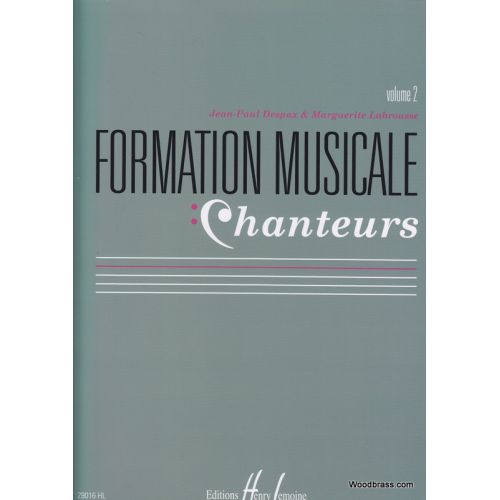 LEMOINE LABROUSSE M./DESPAX J.P. - FORMATION MUSICALE CHANTEURS VOL. 2