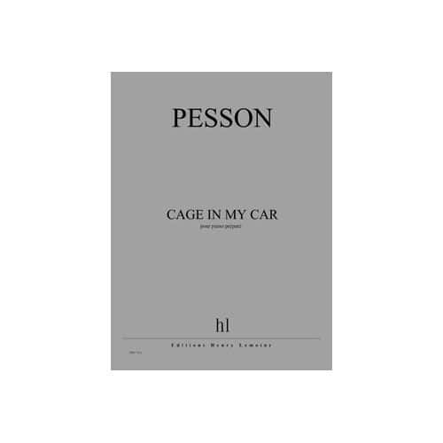  Pesson Gerard - Cage In My Car - Piano Prepare