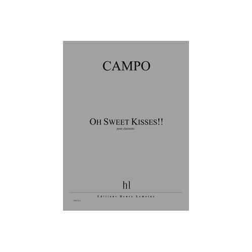 JOBERT CAMPO - OH SWEET KISSES !! - CLARINETTE