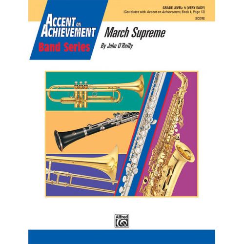 ALFRED PUBLISHING MARCH SUPREME - SYMPHONIC WIND BAND