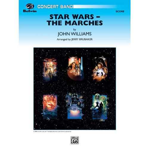 ALFRED PUBLISHING STAR WARS: THE MARCHES - SYMPHONIC WIND BAND