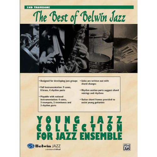 ALFRED PUBLISHING Best Belwin Jazz : Young Jazz Ensemble - Trombone 2
