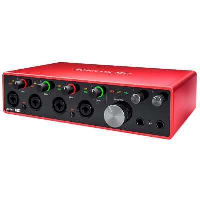 Focusrite Scarlett 18i8 G3 Woodbrass Com