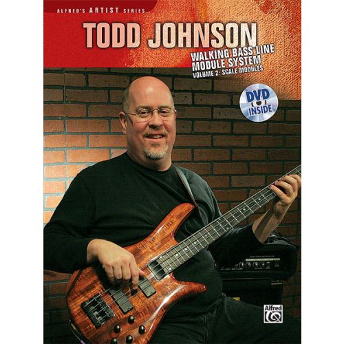  Johnson Todd - Walking Bass Line Vol 2 + Dvd - Bass Guitar